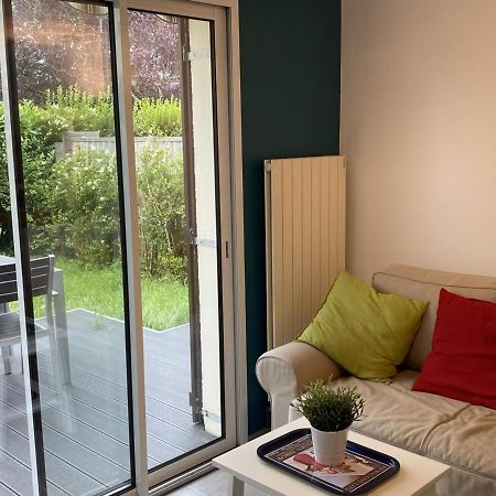 Charmant Cottage 2P Avec Jardin Et Wifi, A 2 Pas De La Plage De Cabourg - Fr-1-487-285 Bagian luar foto