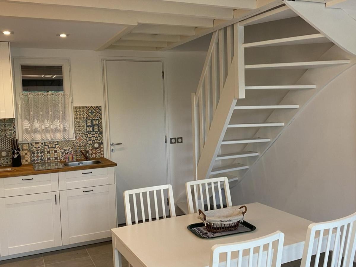 Charmant Cottage 2P Avec Jardin Et Wifi, A 2 Pas De La Plage De Cabourg - Fr-1-487-285 Bagian luar foto