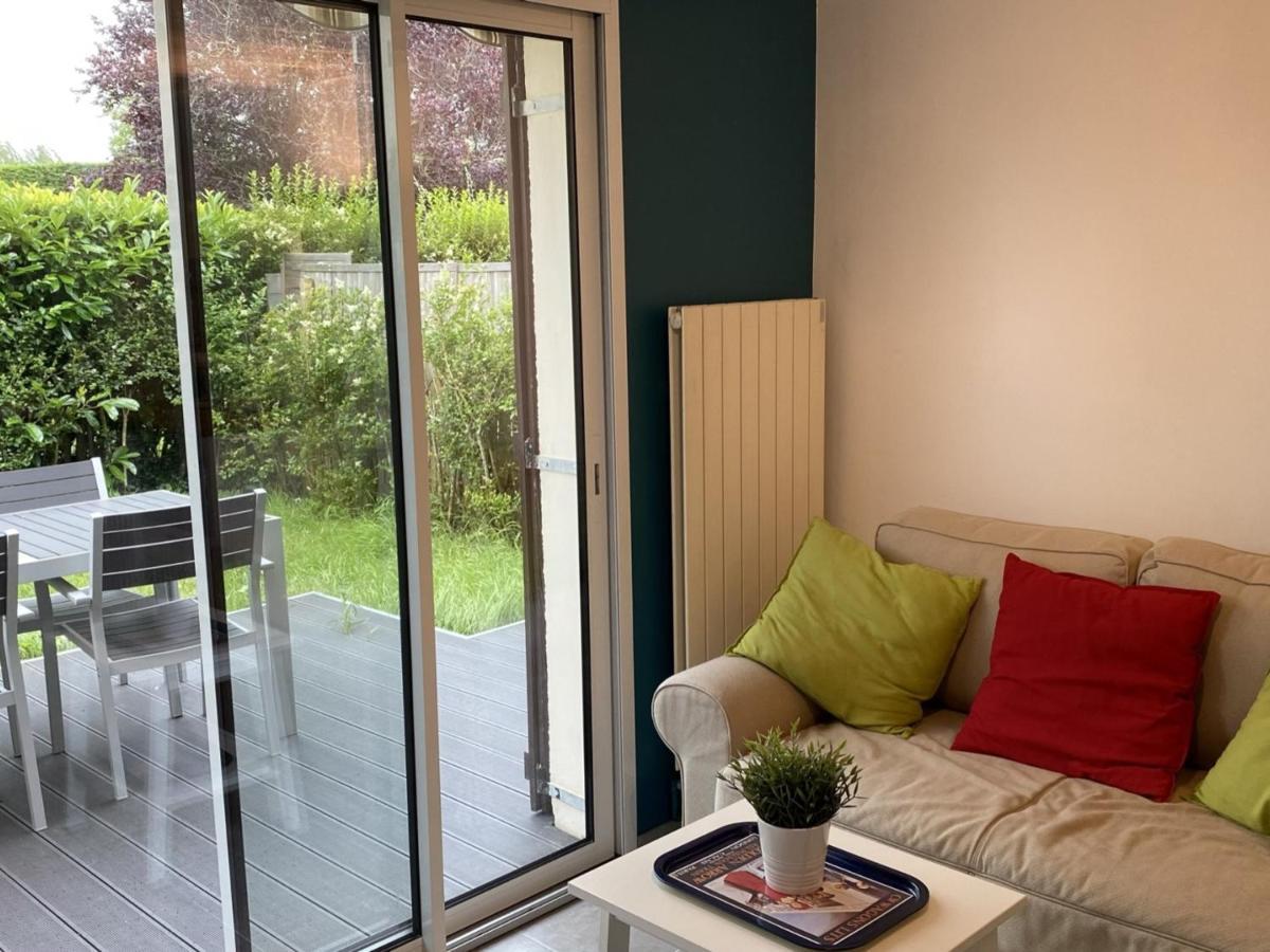 Charmant Cottage 2P Avec Jardin Et Wifi, A 2 Pas De La Plage De Cabourg - Fr-1-487-285 Bagian luar foto
